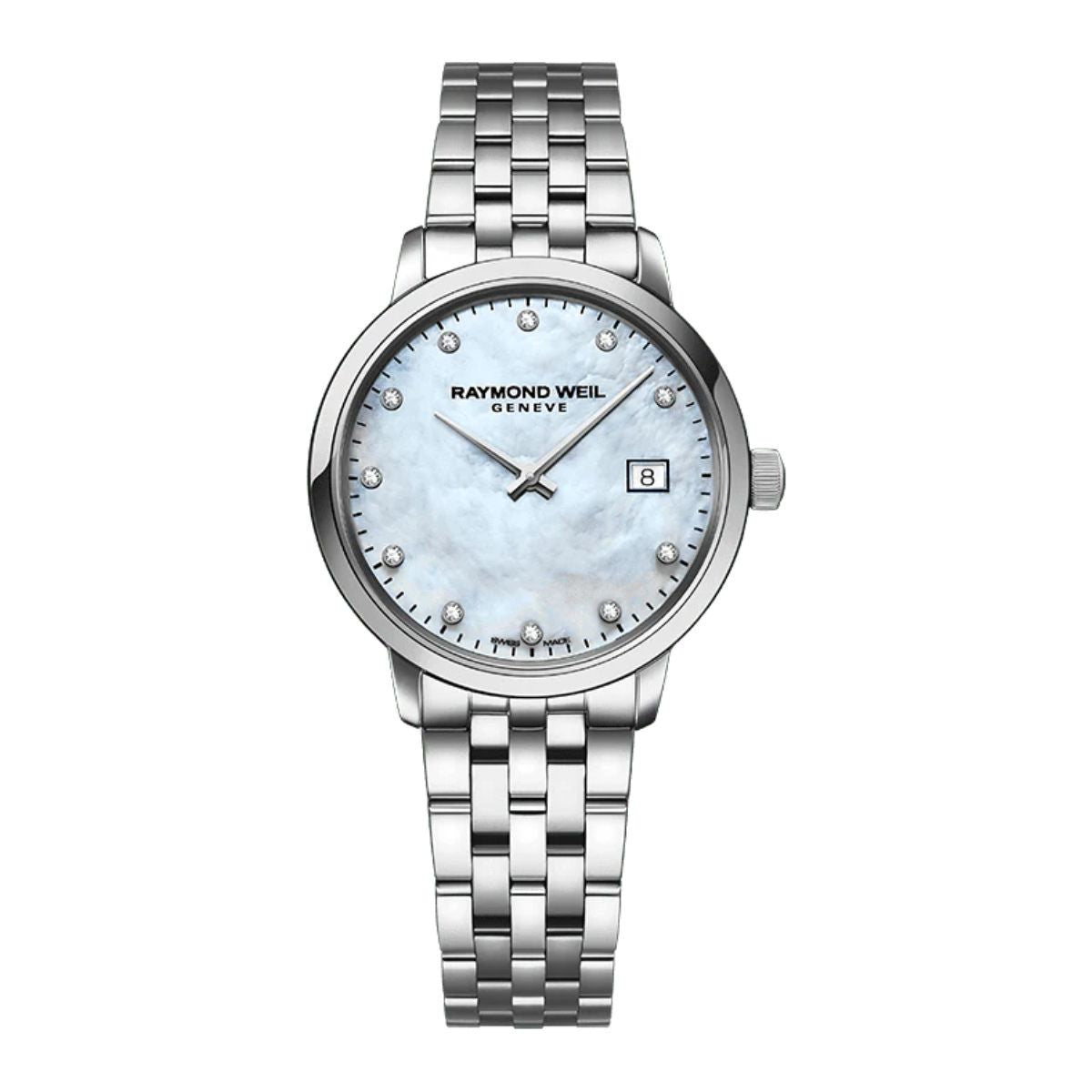 Toccata Ladies White Mother-of-Pearl Diamond Quartz Watch