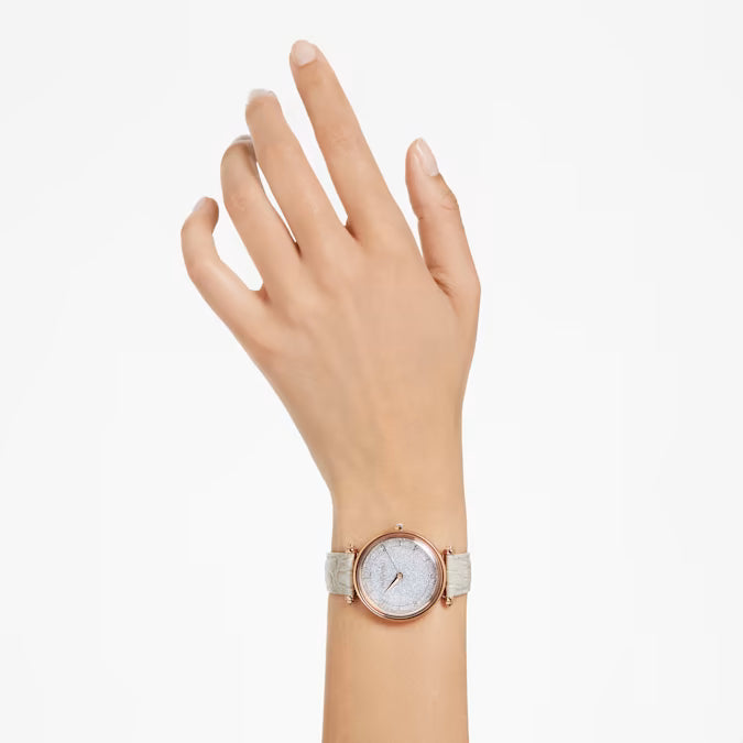 Swarovski Crystalline Wonder Watch worn by a model