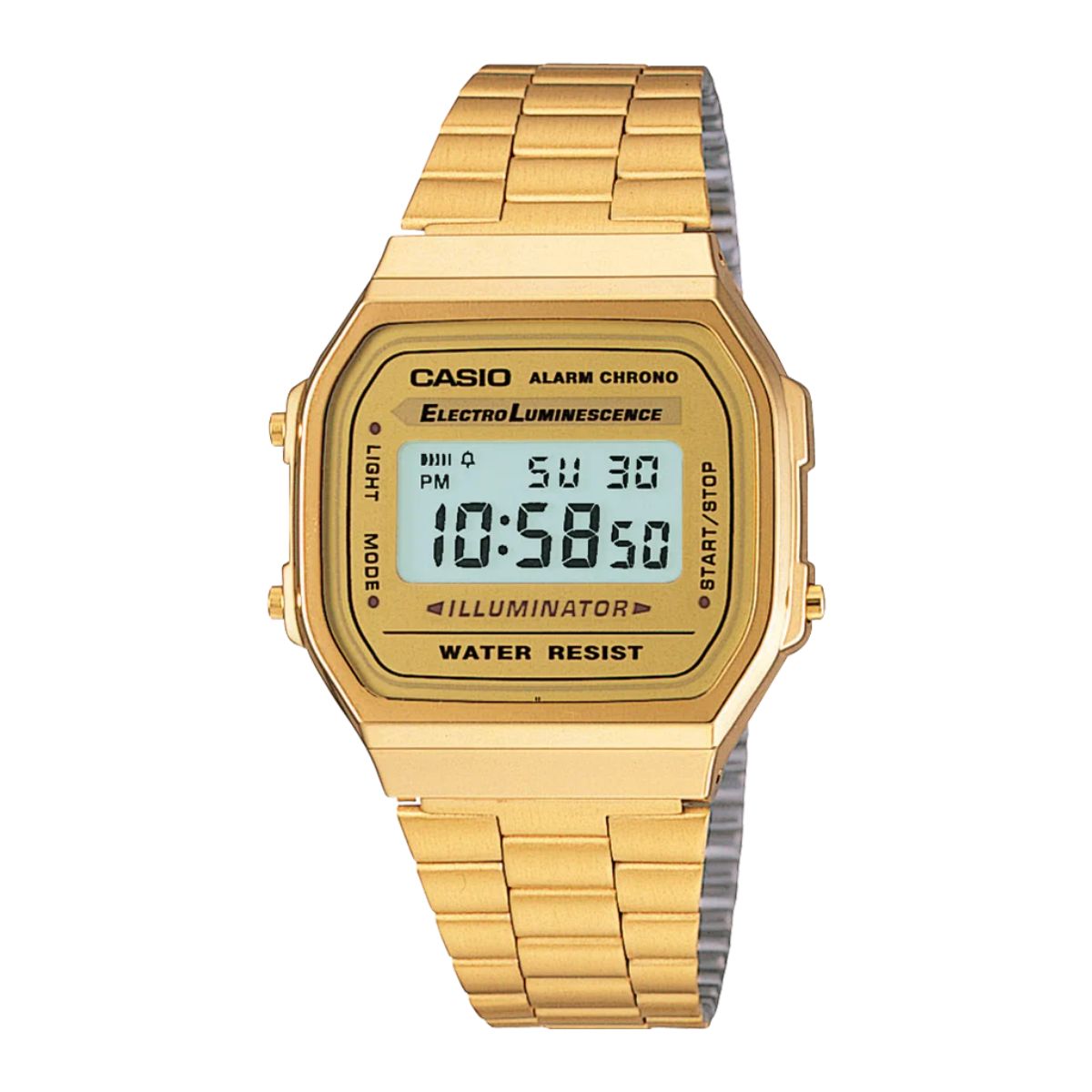 Casio Retro Digital Watch A168WG-9W