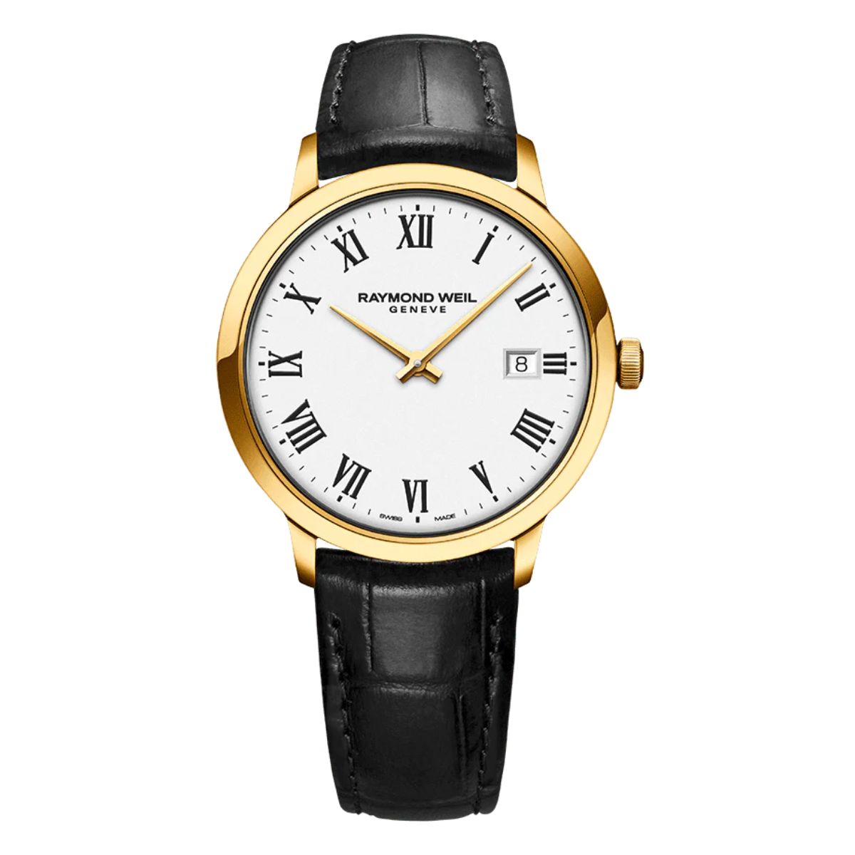 Toccata Men's Classic PVD Gold White Dial Quartz Watch