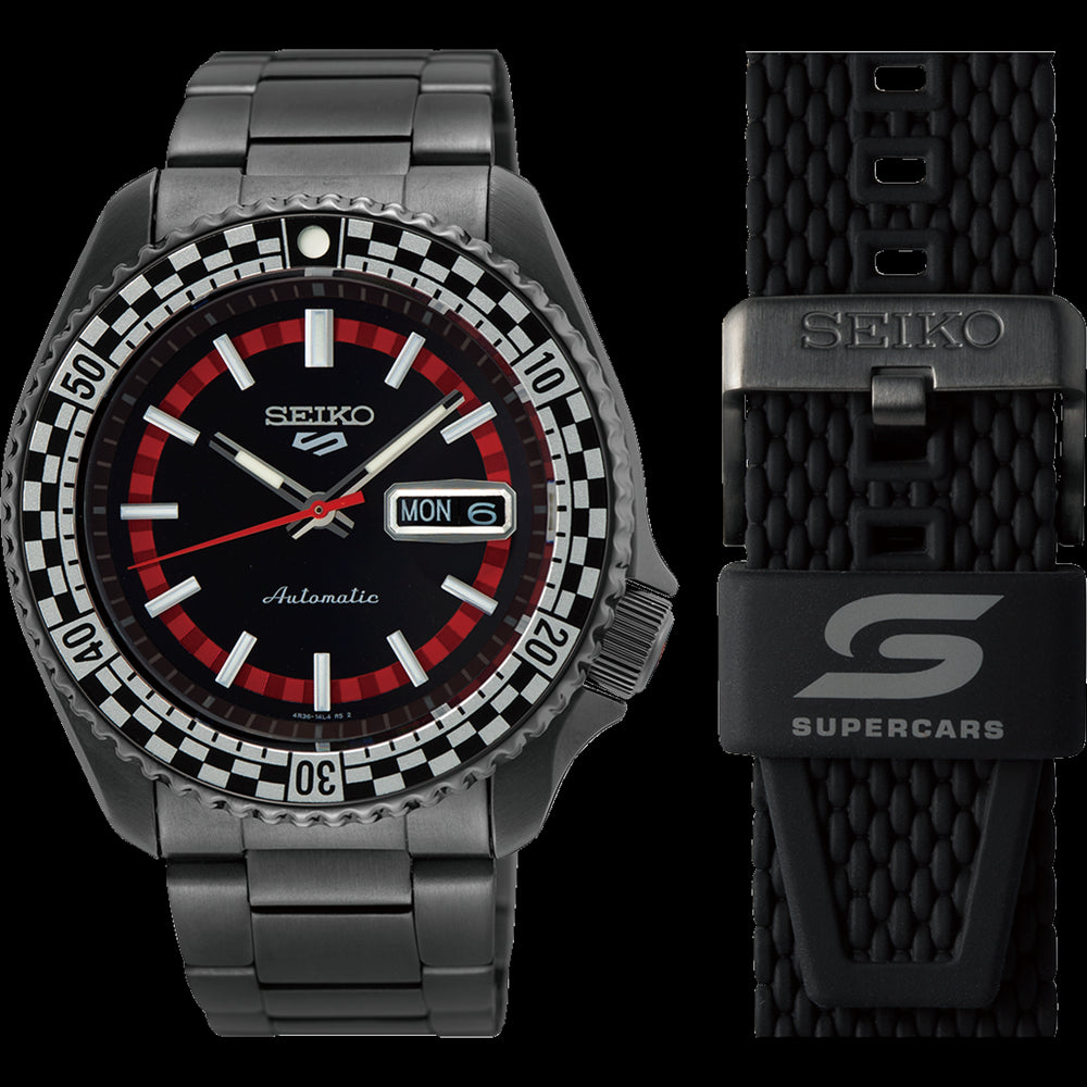 Seiko 5 Sports x Supercars 2024 Limited Edition watch