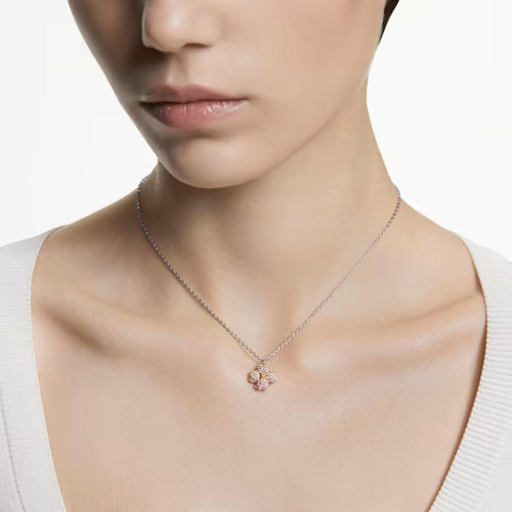 Swarovski Latisha pendant worn by a model