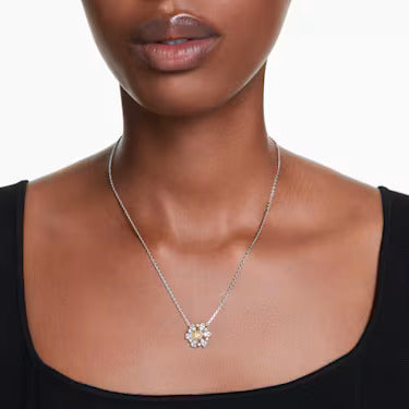 Swarovski Idyllia Pendant, worn by a model