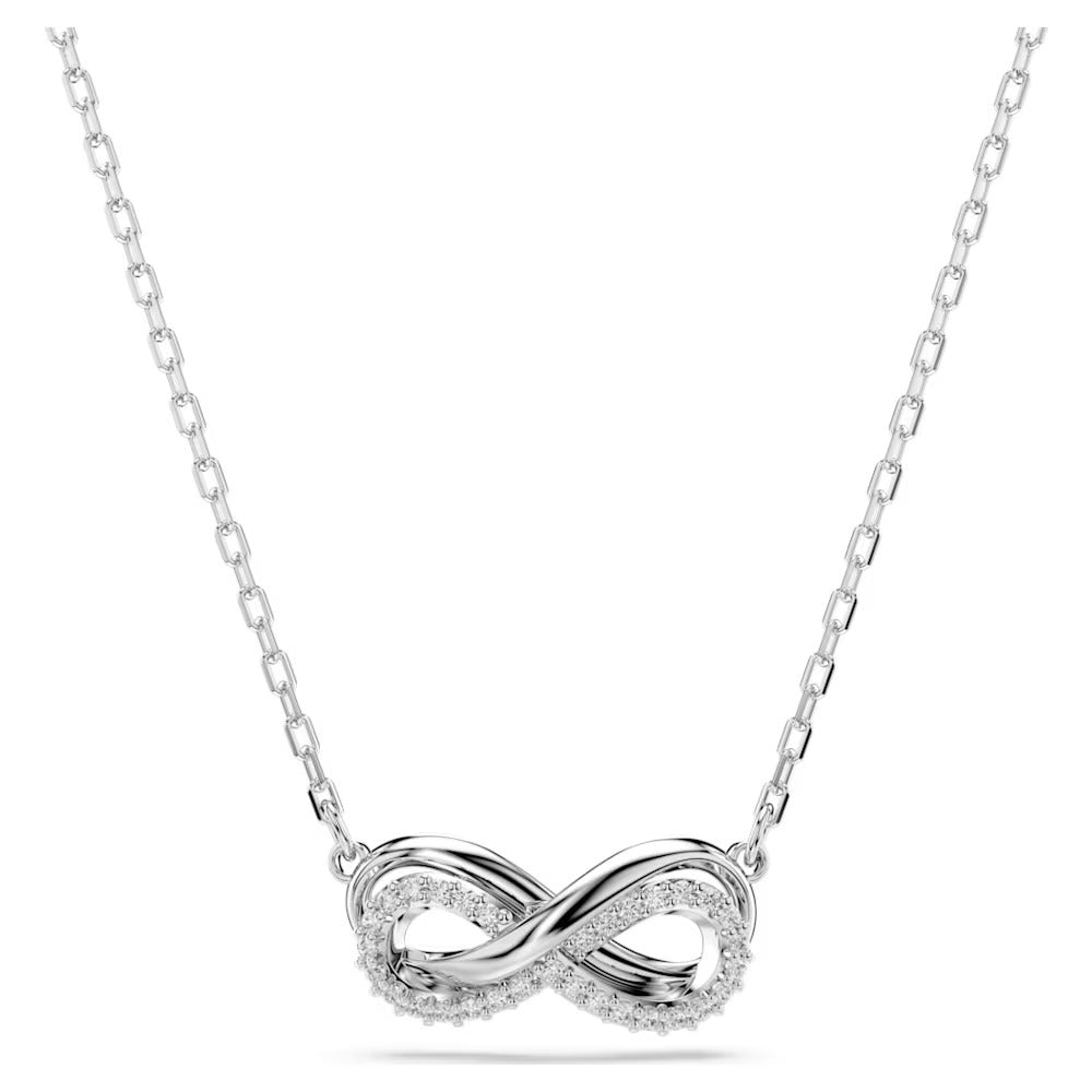 Silver infinity sign necklace