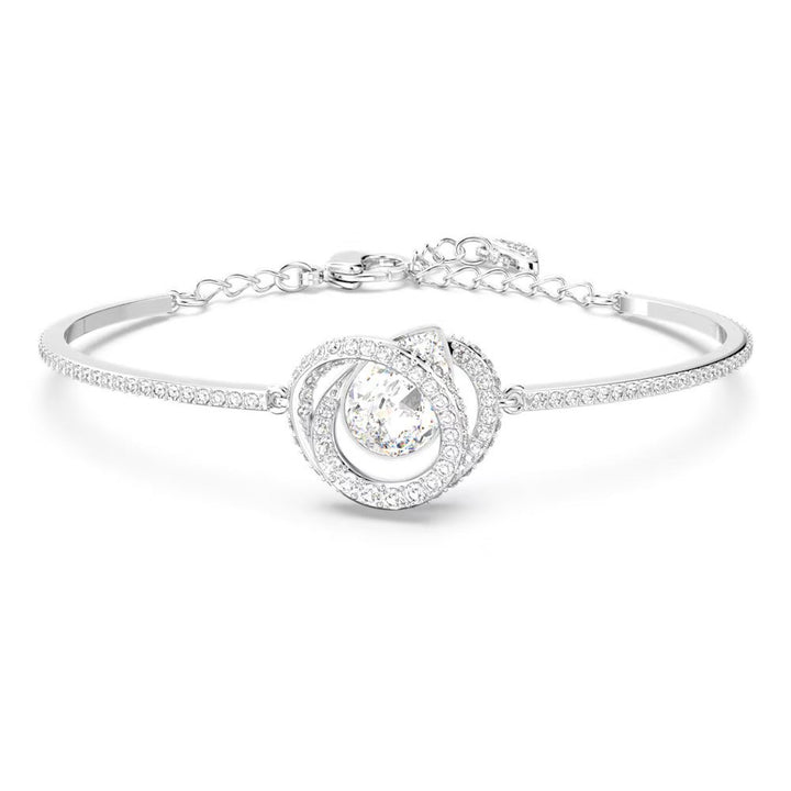 Silver Swarovski Generation Bangle