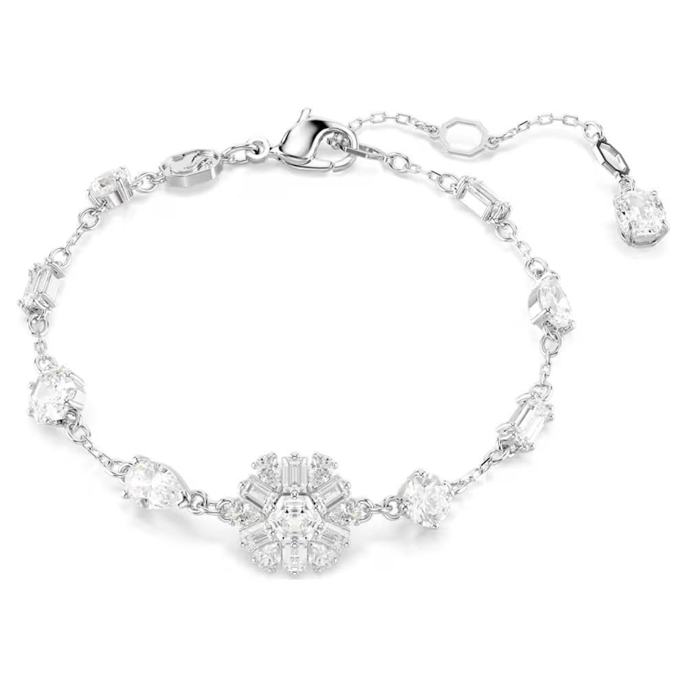 Swarovski crystal bracelet with snowflake motifs