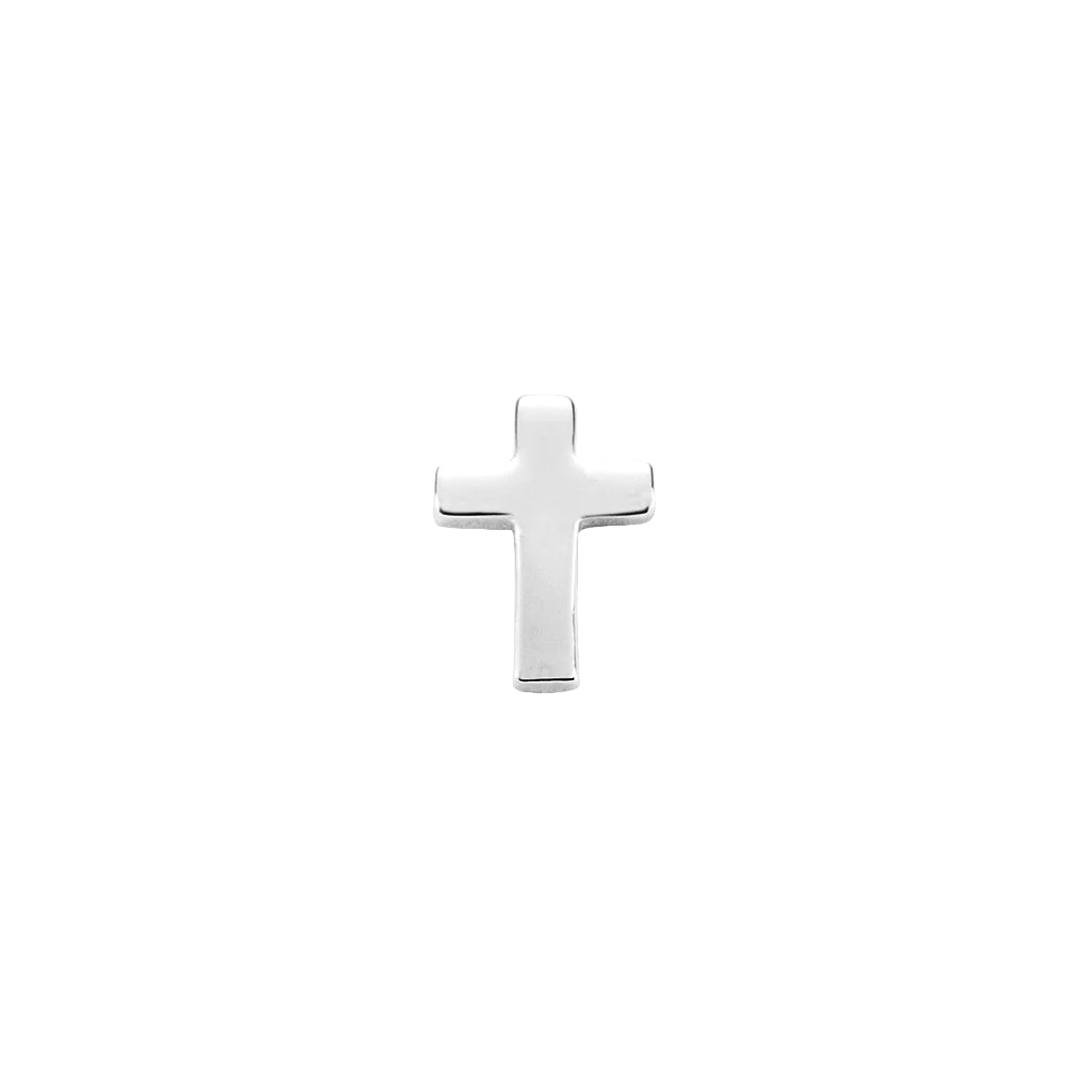 Silver crucifix charm