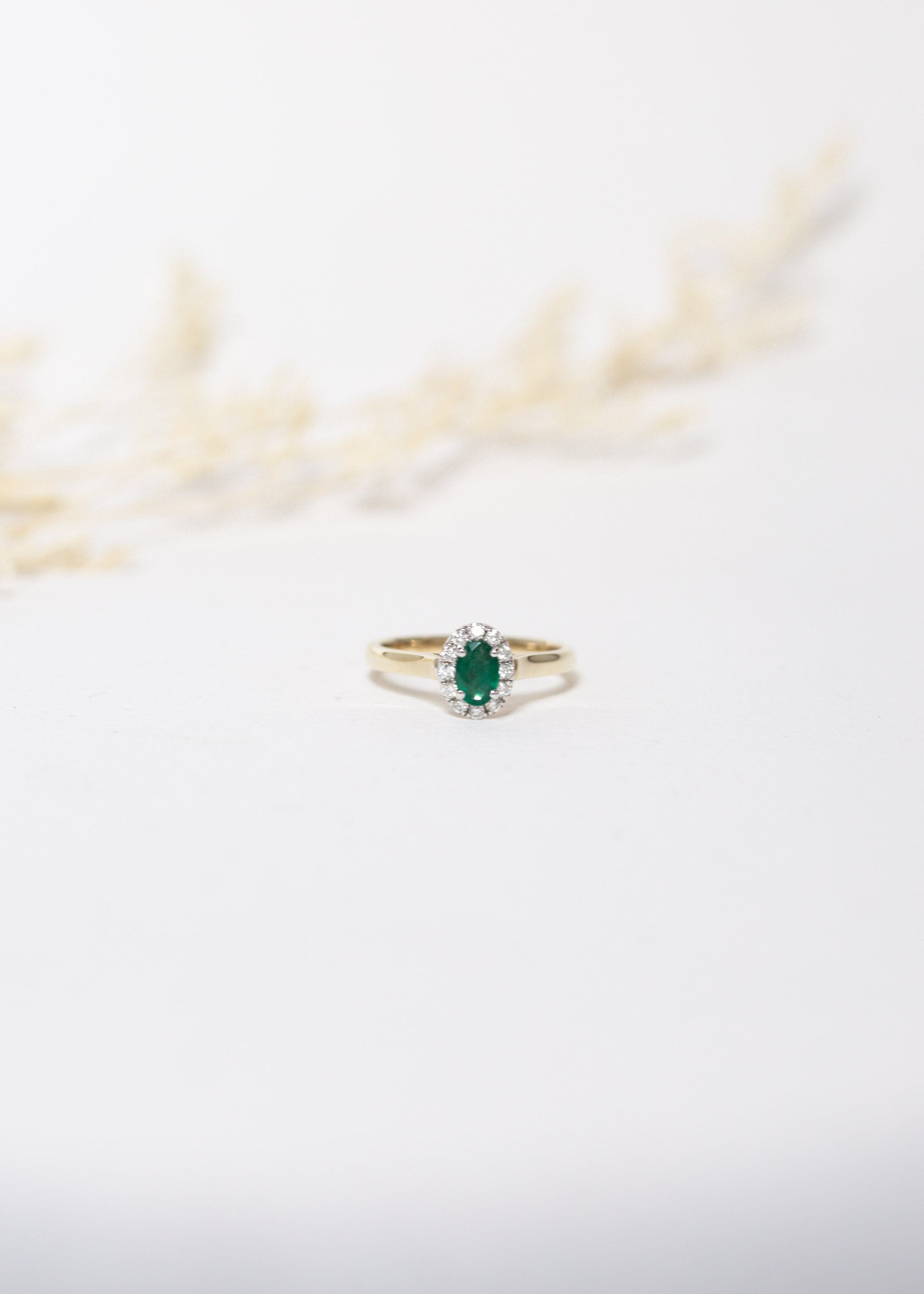 Emerald & Diamond Ring