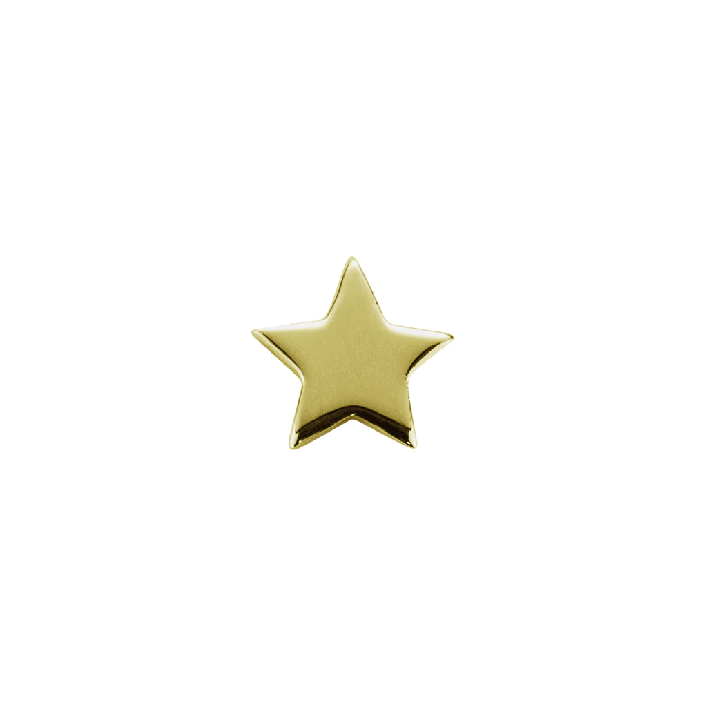 Gold star charm