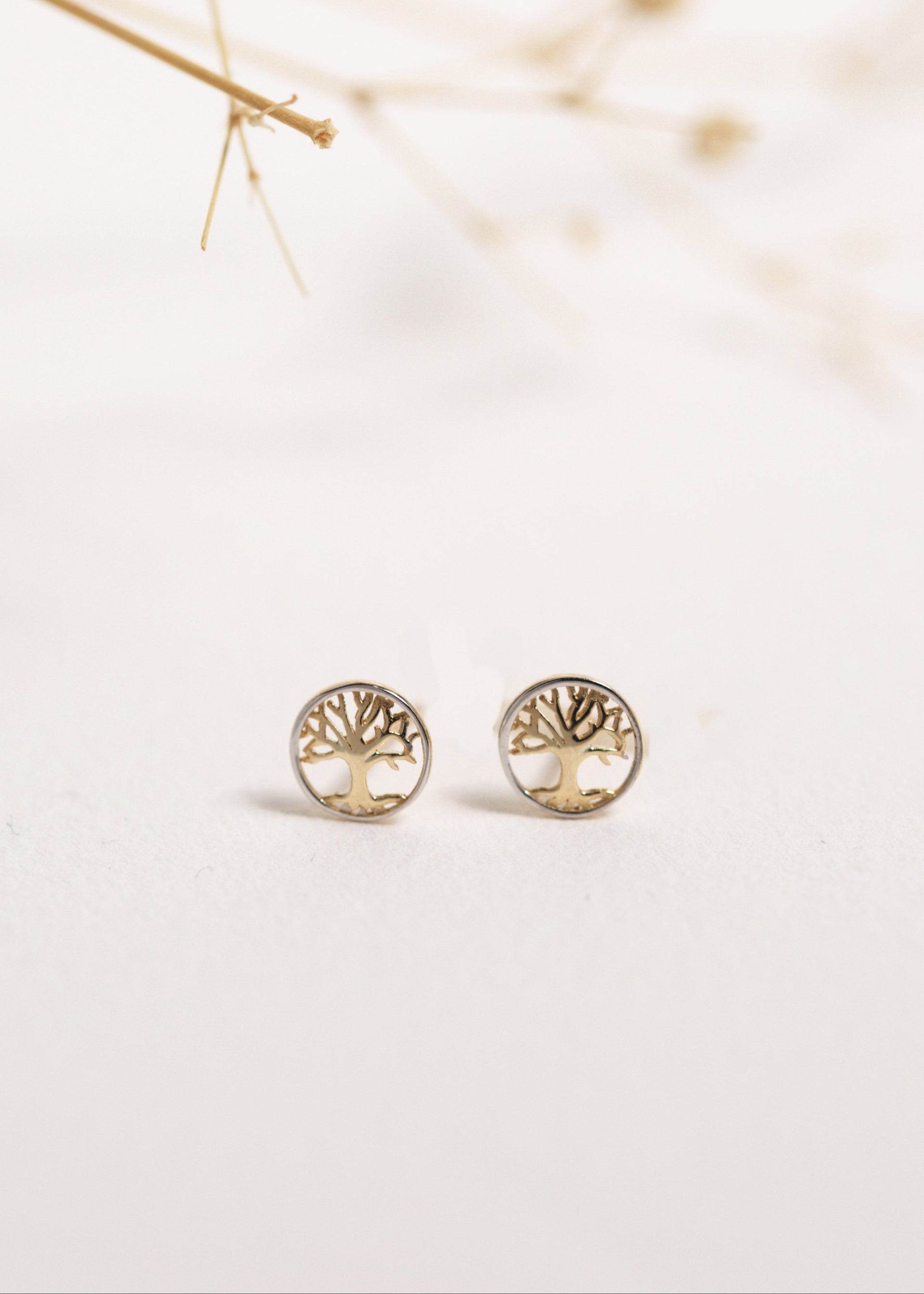 Tree of Life Stud Earrings