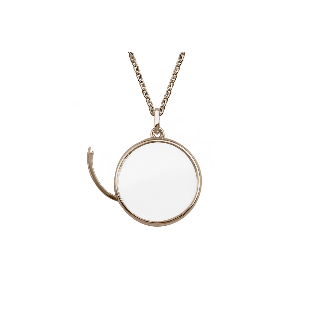 Open Rose Gold Stow Locket