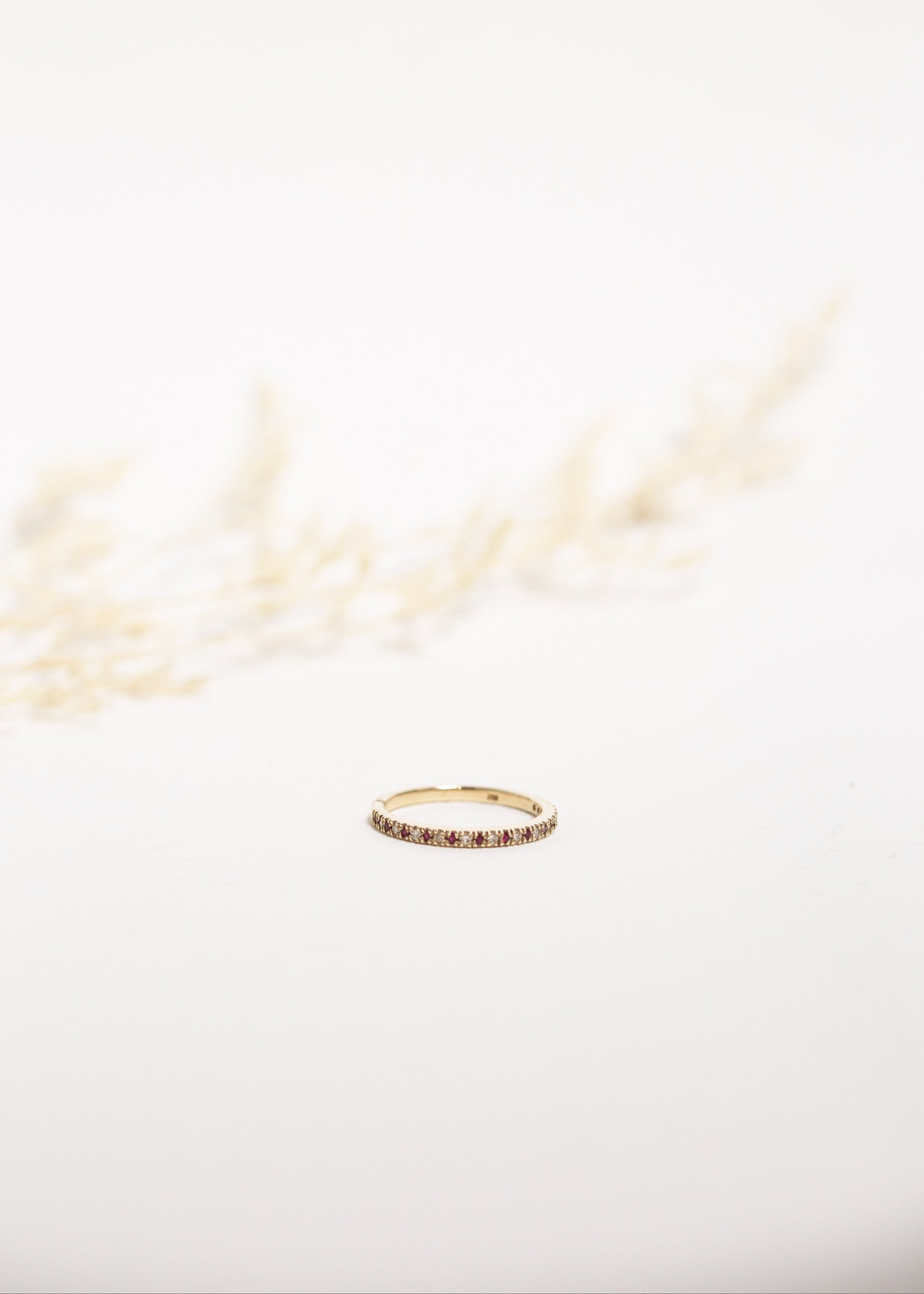 Noa Ruby & Diamond Band | Wrights Jewellers NZ