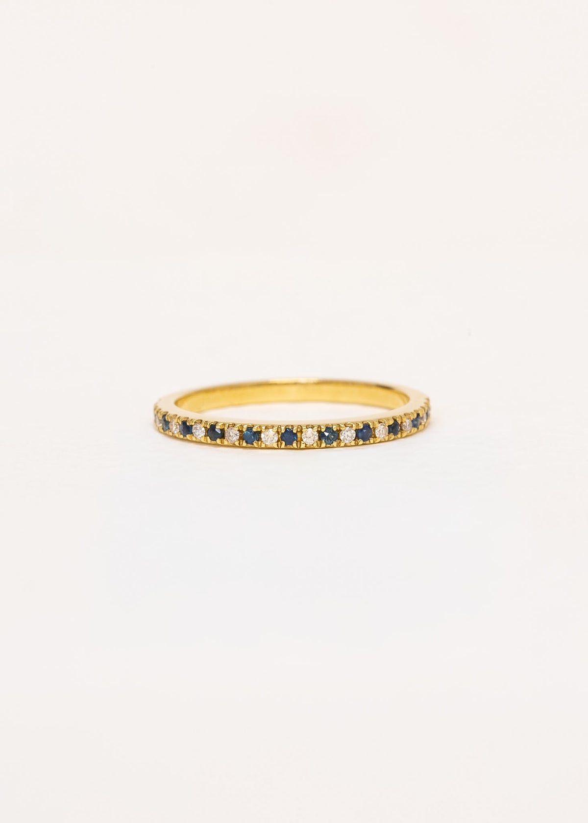 Allegra Sapphire & Diamond Band