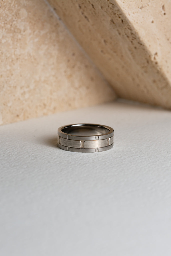 Gents Titanium wedding ring