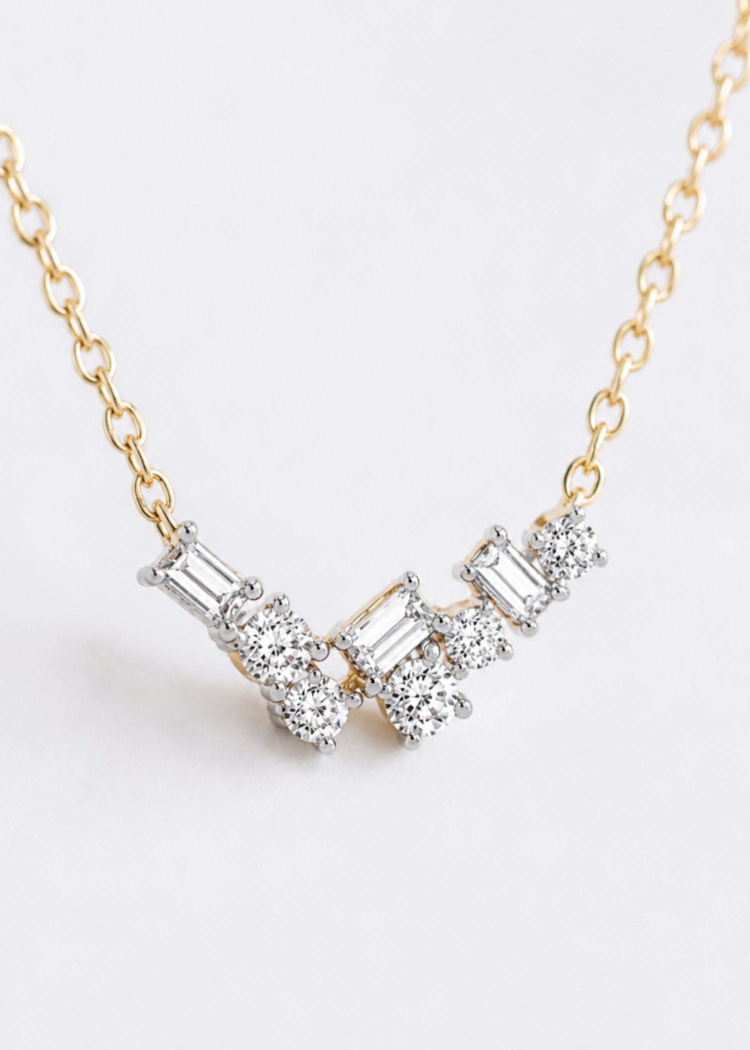Nadia Diamond Necklace - View 2 | Wrights Jewellers NZ