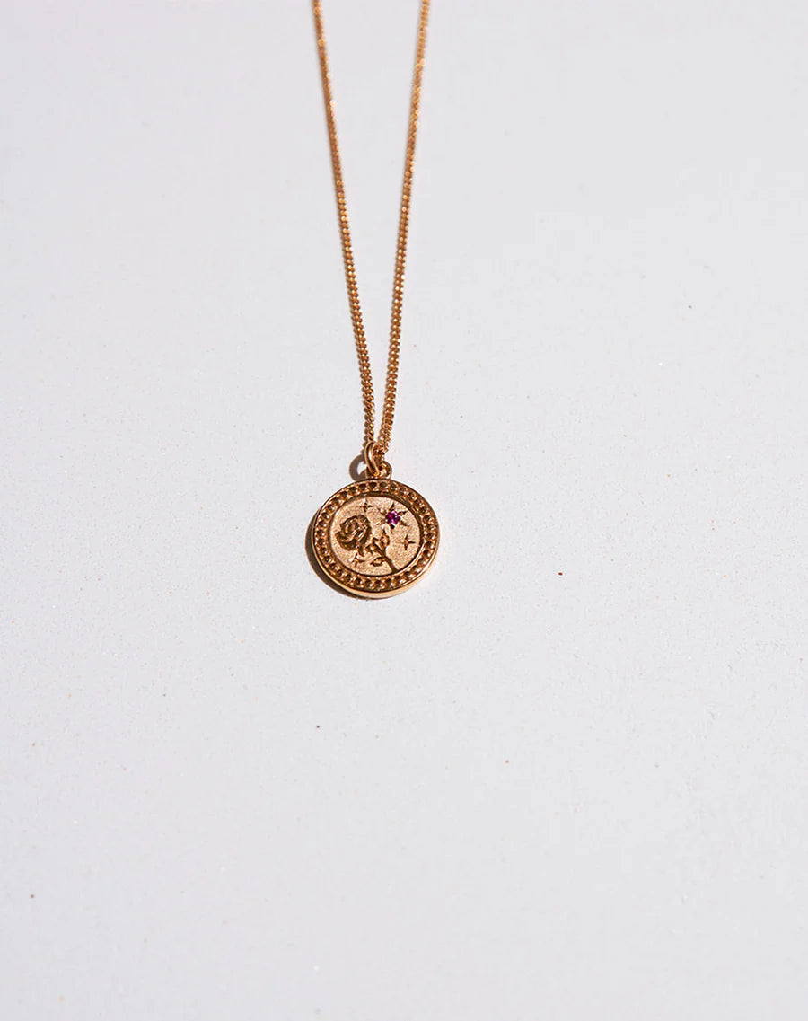 Meadowlark Amulet Love necklace in gold