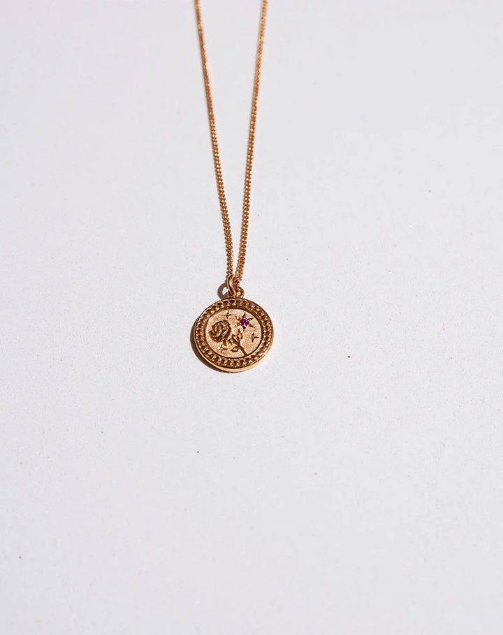 Meadowlark Amulet Love necklace in gold