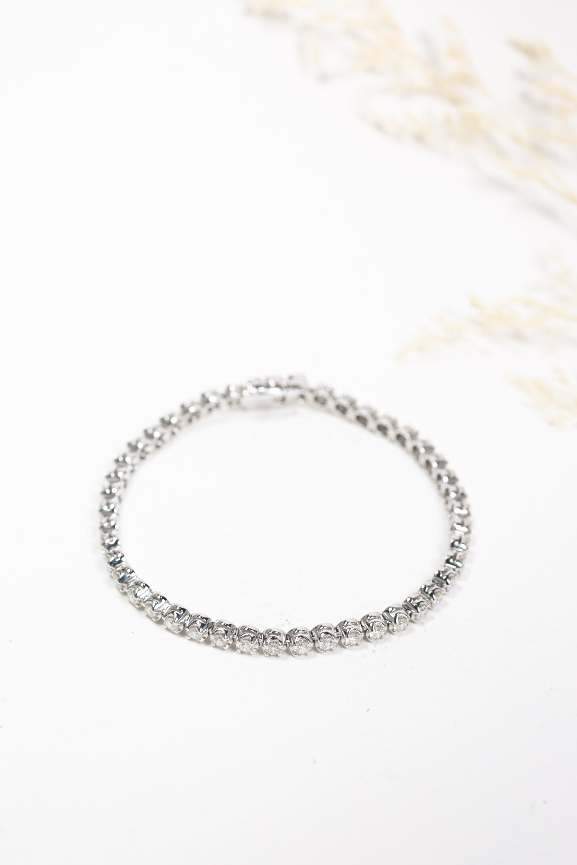 Signature Diamond Tennis Bracelet