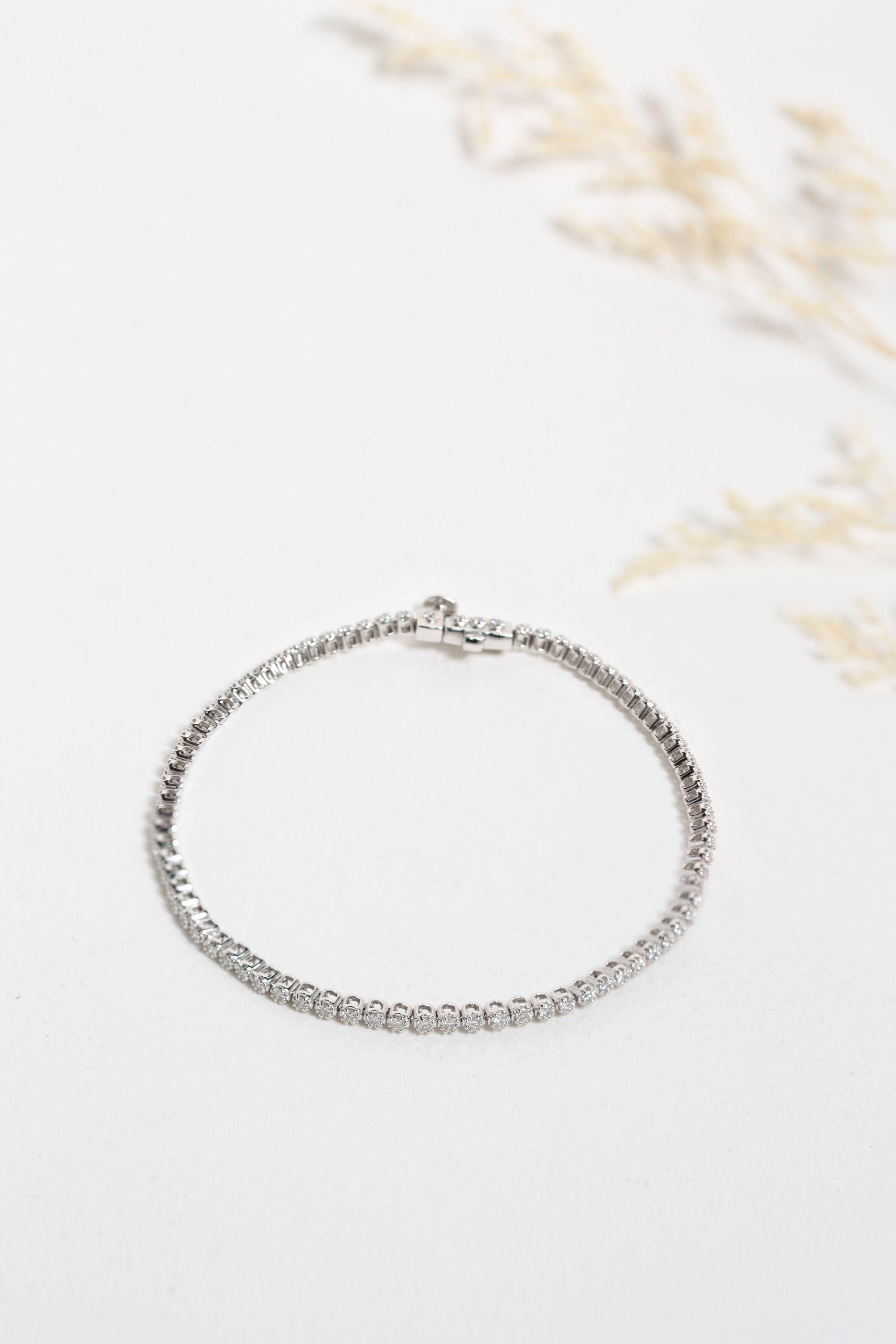 Signature Diamond Tennis Bracelet