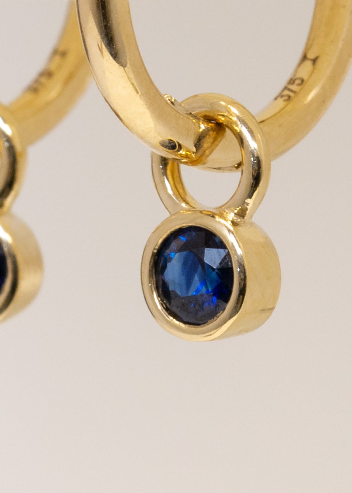 Sloane Sapphire Huggie Earrings