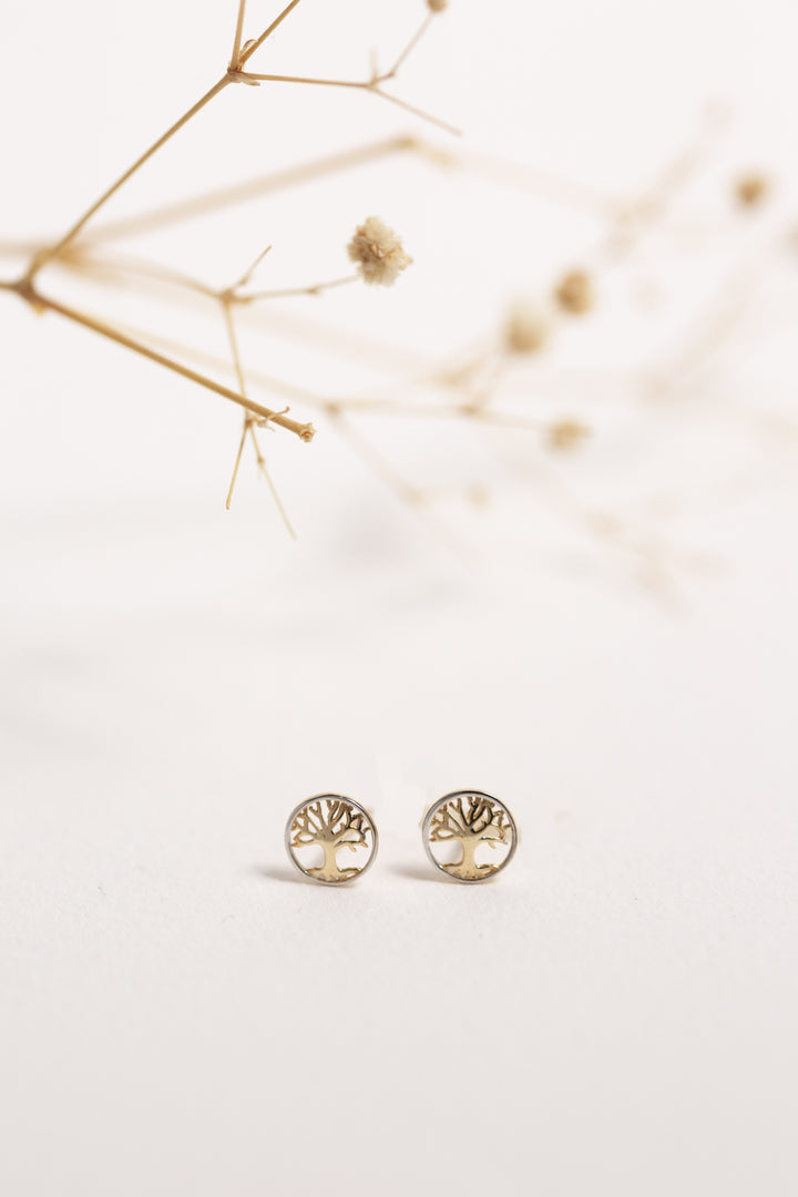 Tree of Life Stud Earrings | Wrights Jewellers NZ