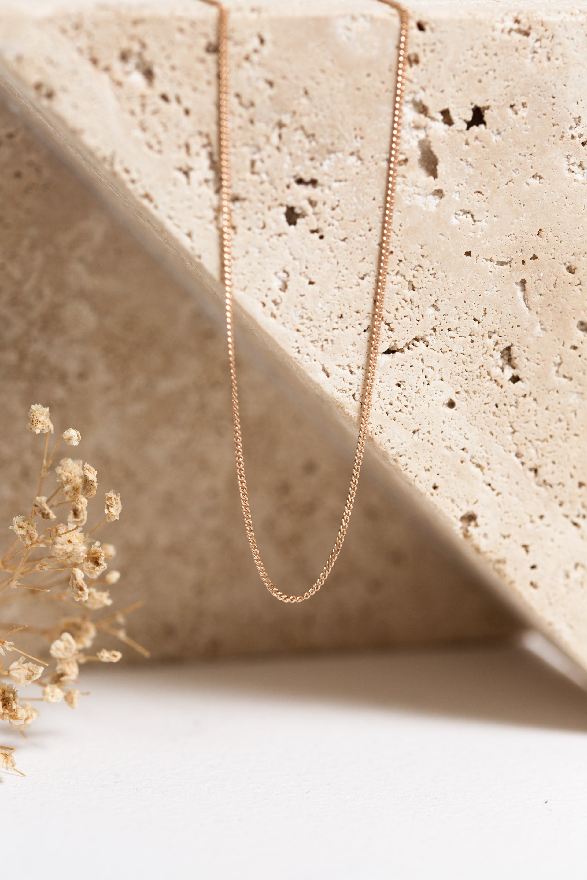 Essential Diamond Cut Curb Necklace
