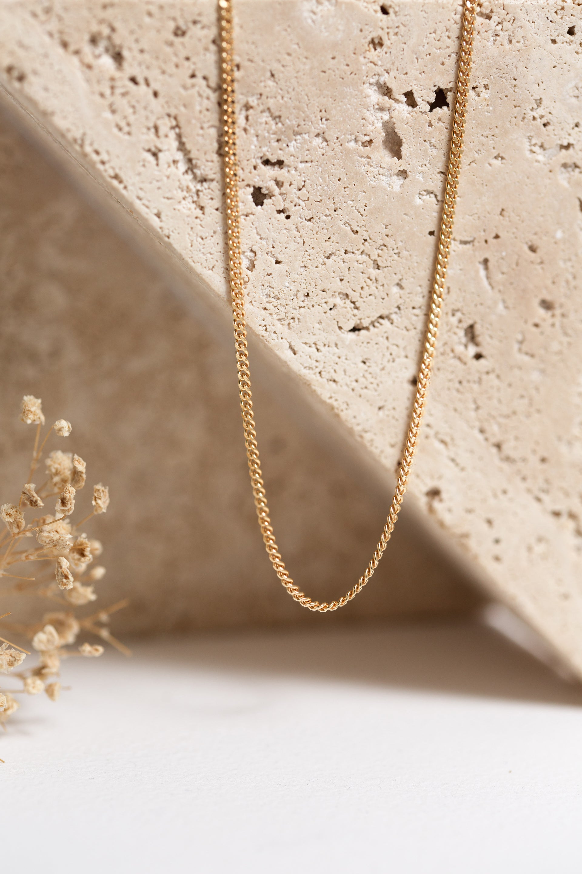 Essential Diamond Cut Curb Chain