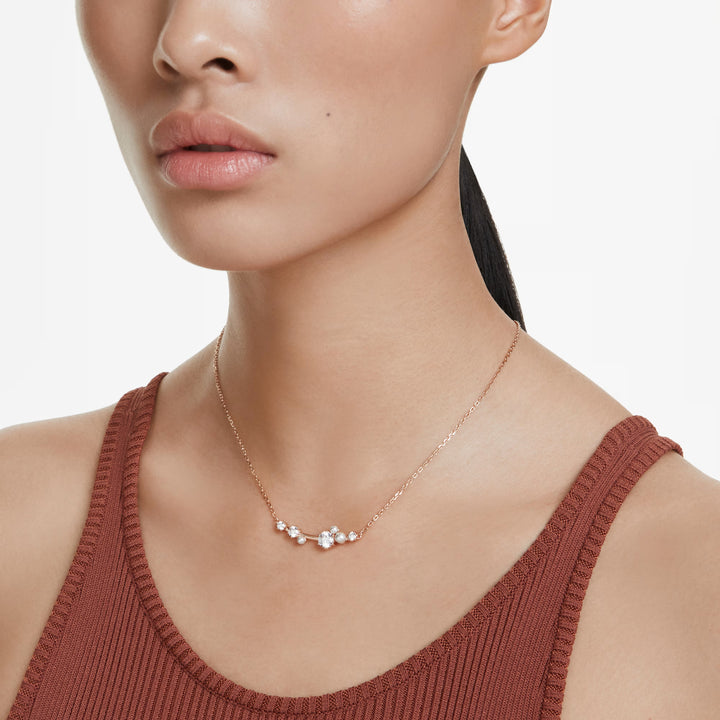 Swarovski Constella Crystal Pearl Necklace - View 2