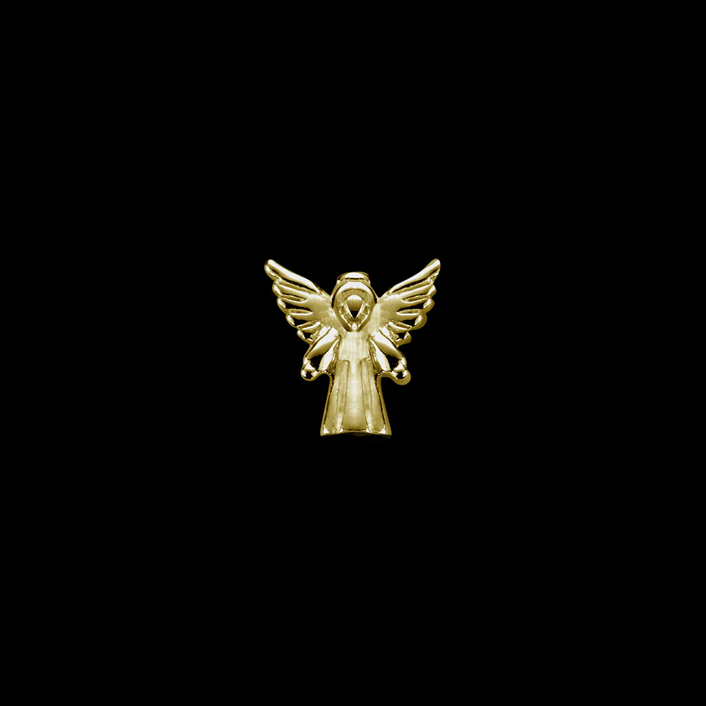 Gold angel charm