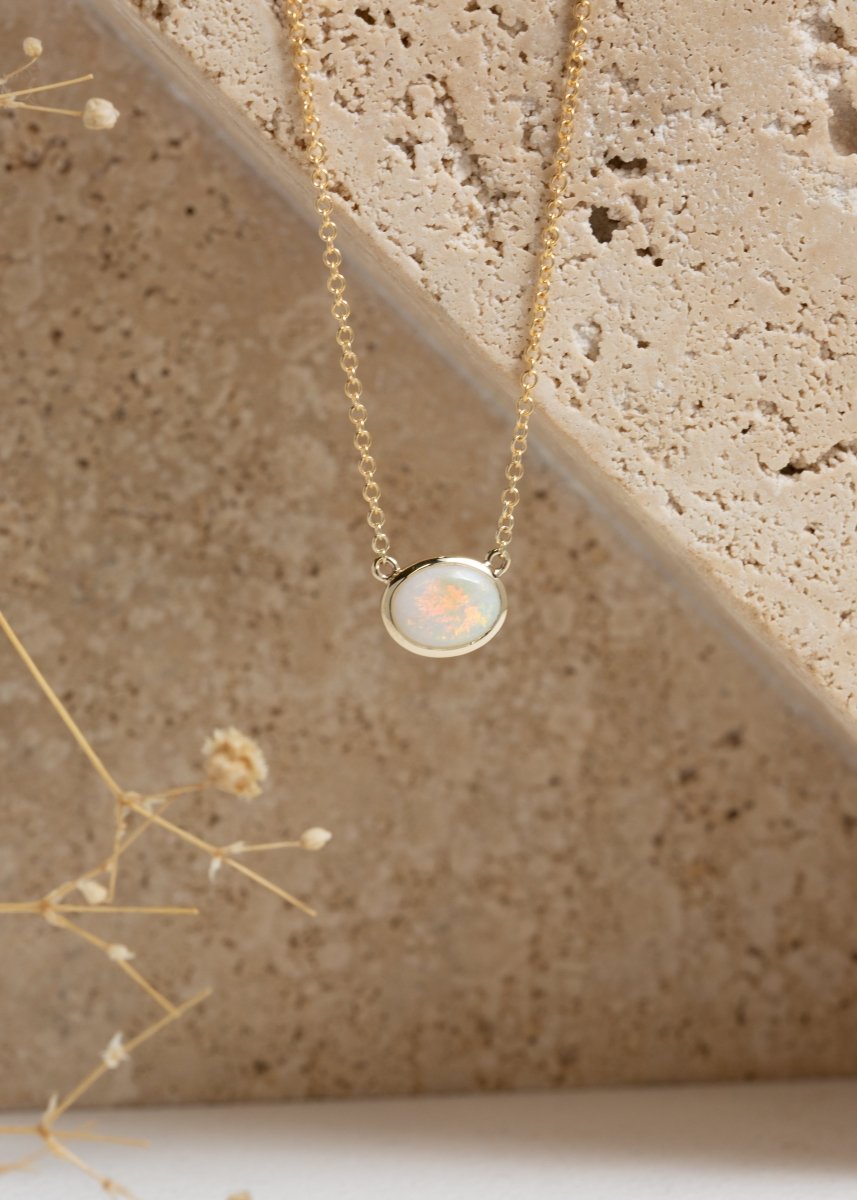 Lumine Opal Necklace - Wrights Jewellers