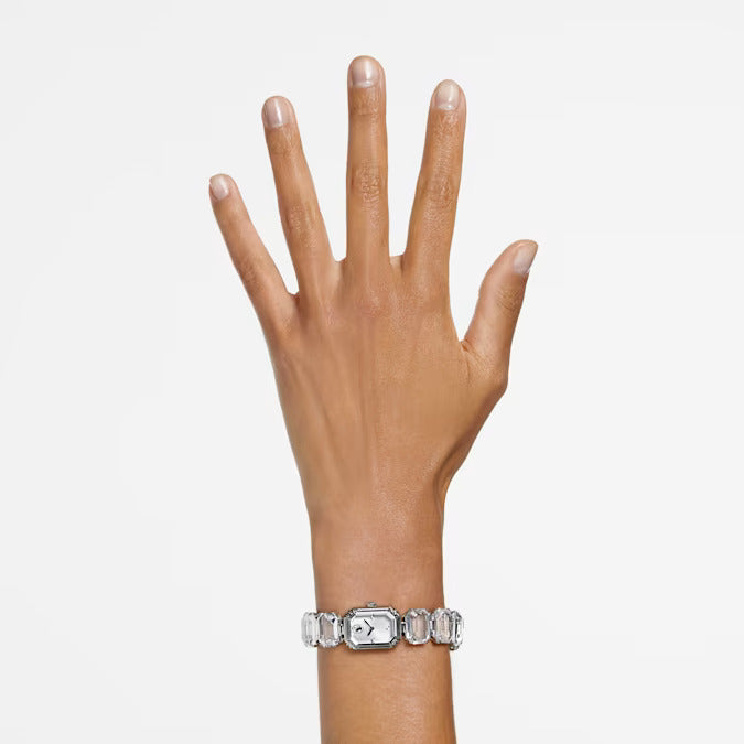 Ladies Swarovski Millenia Watch shown on model