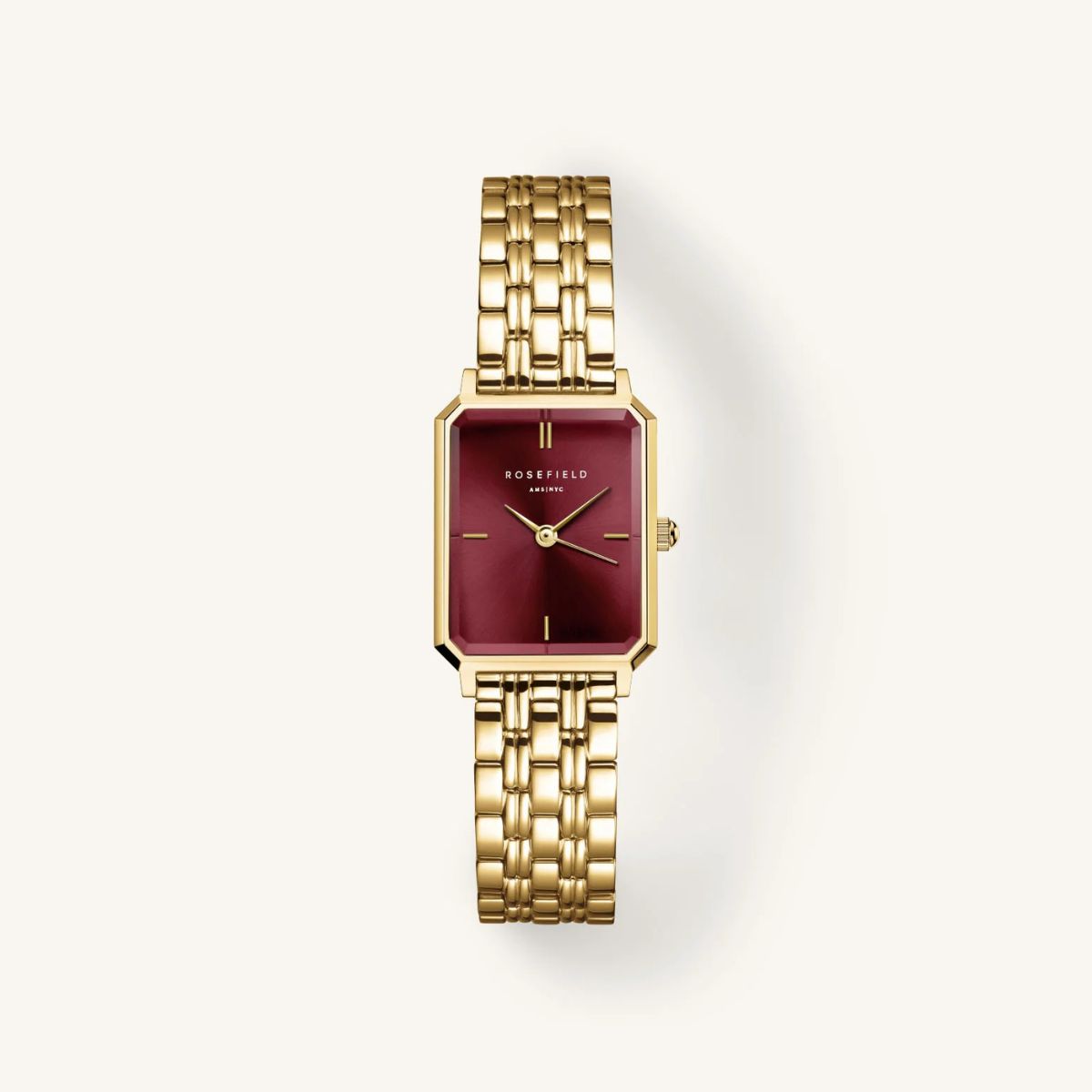 Rosefield Octagon XS Burgundy