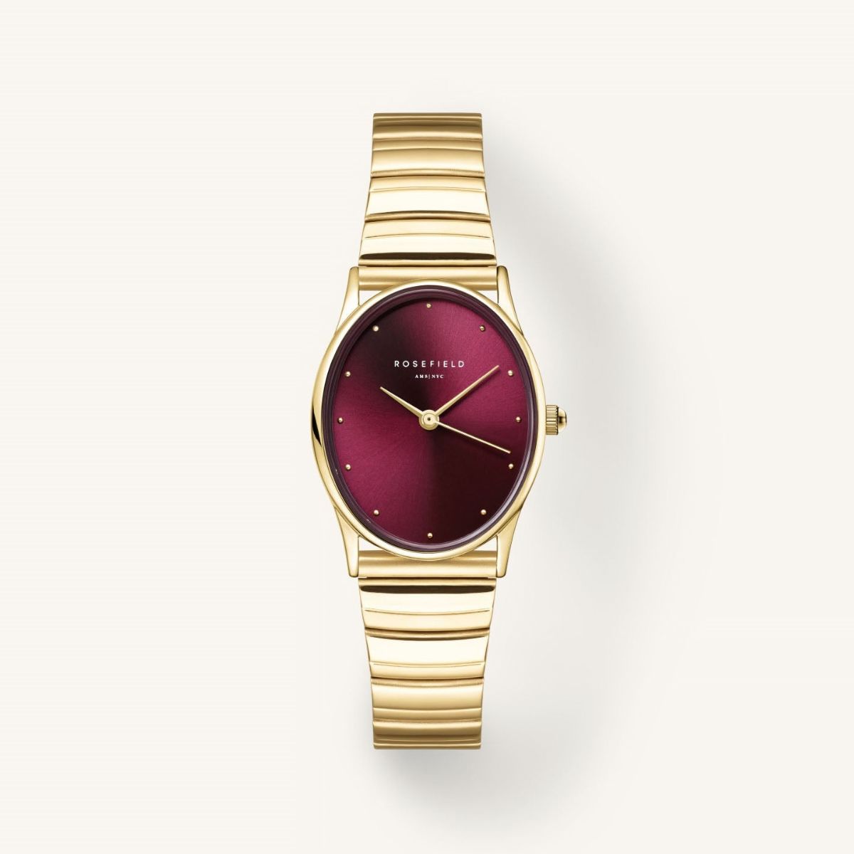 Rosefield Oval Burgundy OVGSG-OV15