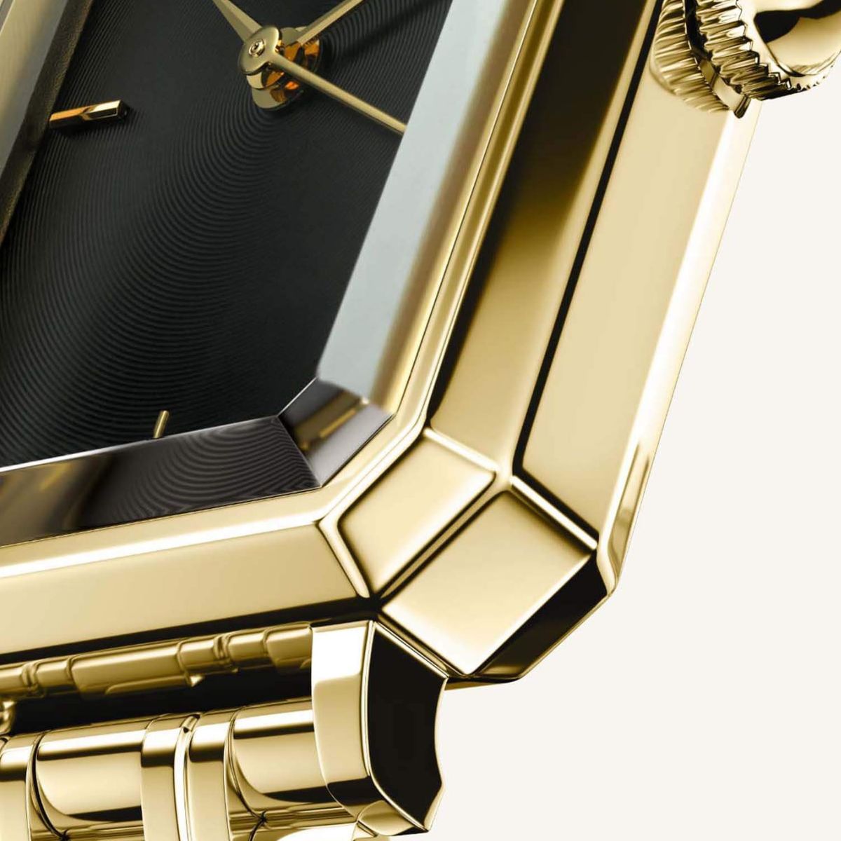 Rosefield The Octagon Black Gold