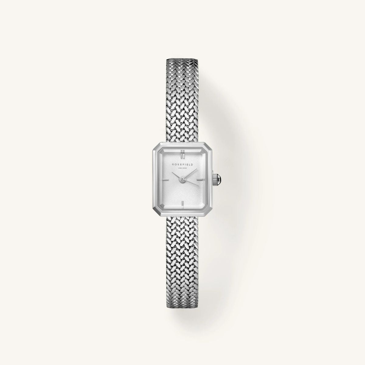 Rosefield Mini Octagon Silver