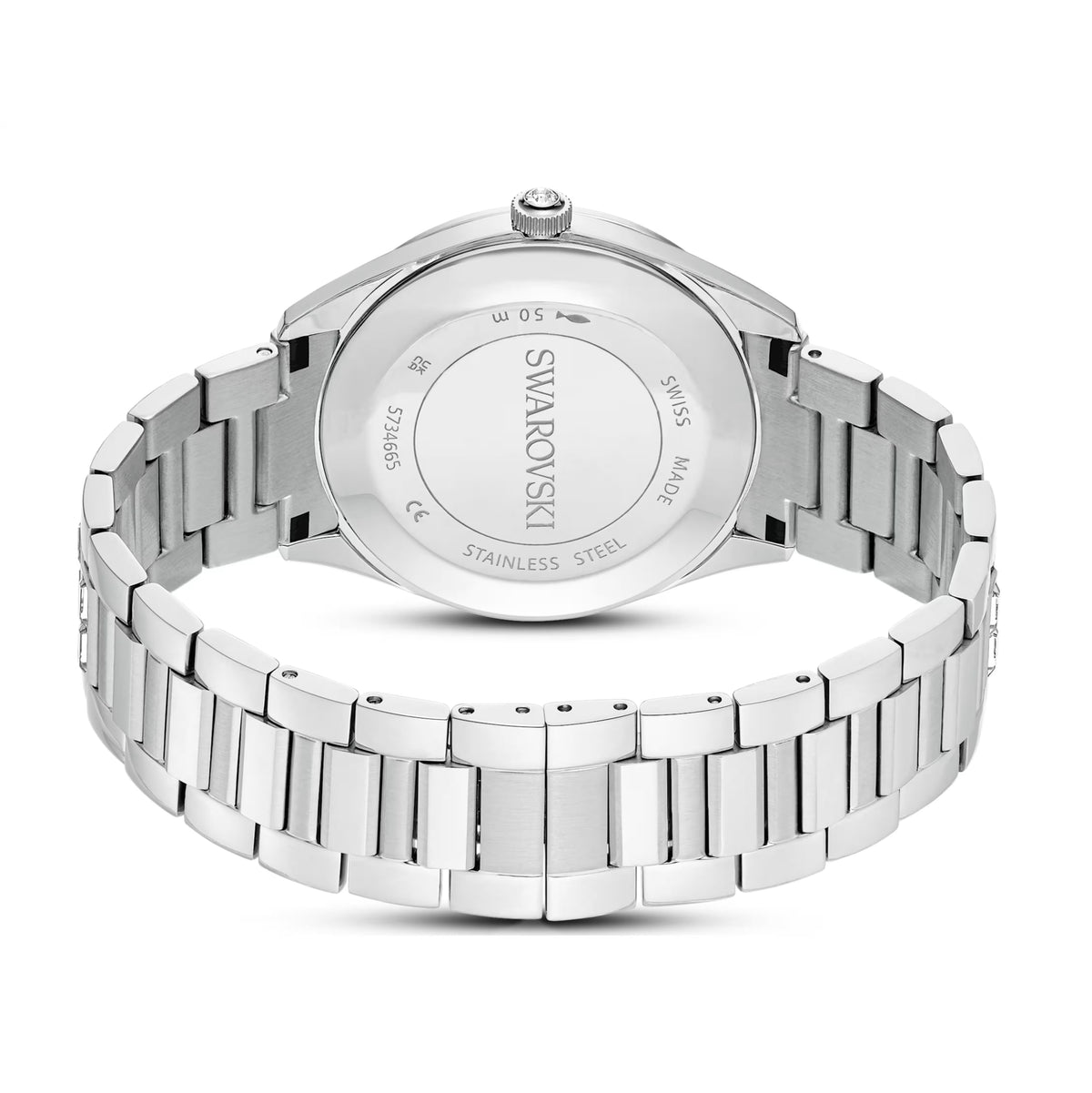 Swarovski Matrix Date Watch, Stainless Steel - View 3 | Wrights Jewellers NZ