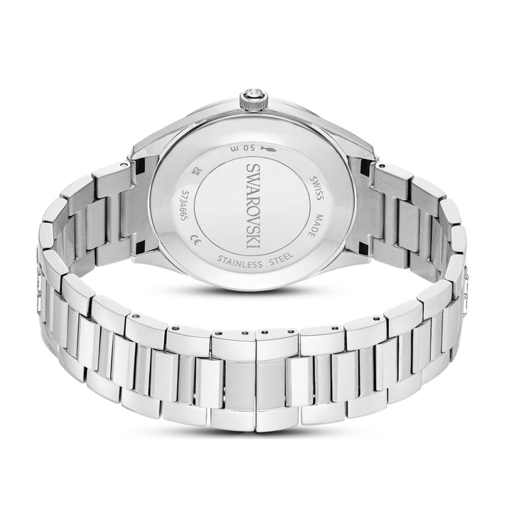 Swarovski Matrix Date Watch, Stainless Steel - View 3 | Wrights Jewellers NZ