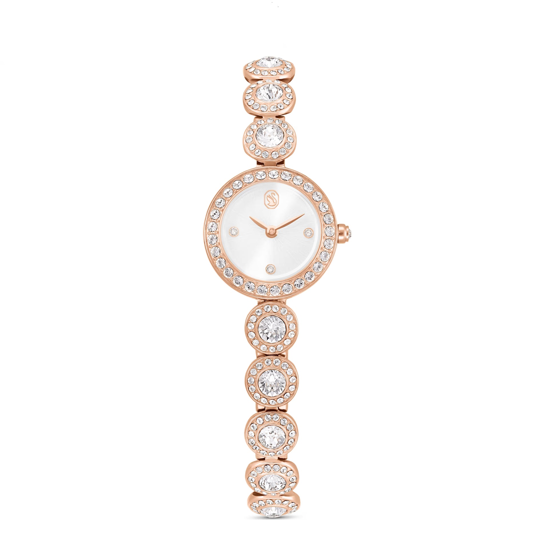 Swarovski Una Angelic Rose Gold Crystal Watch