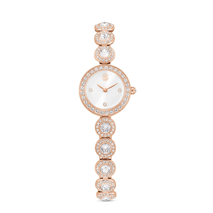 Swarovski Una Angelic Rose Gold Crystal Watch