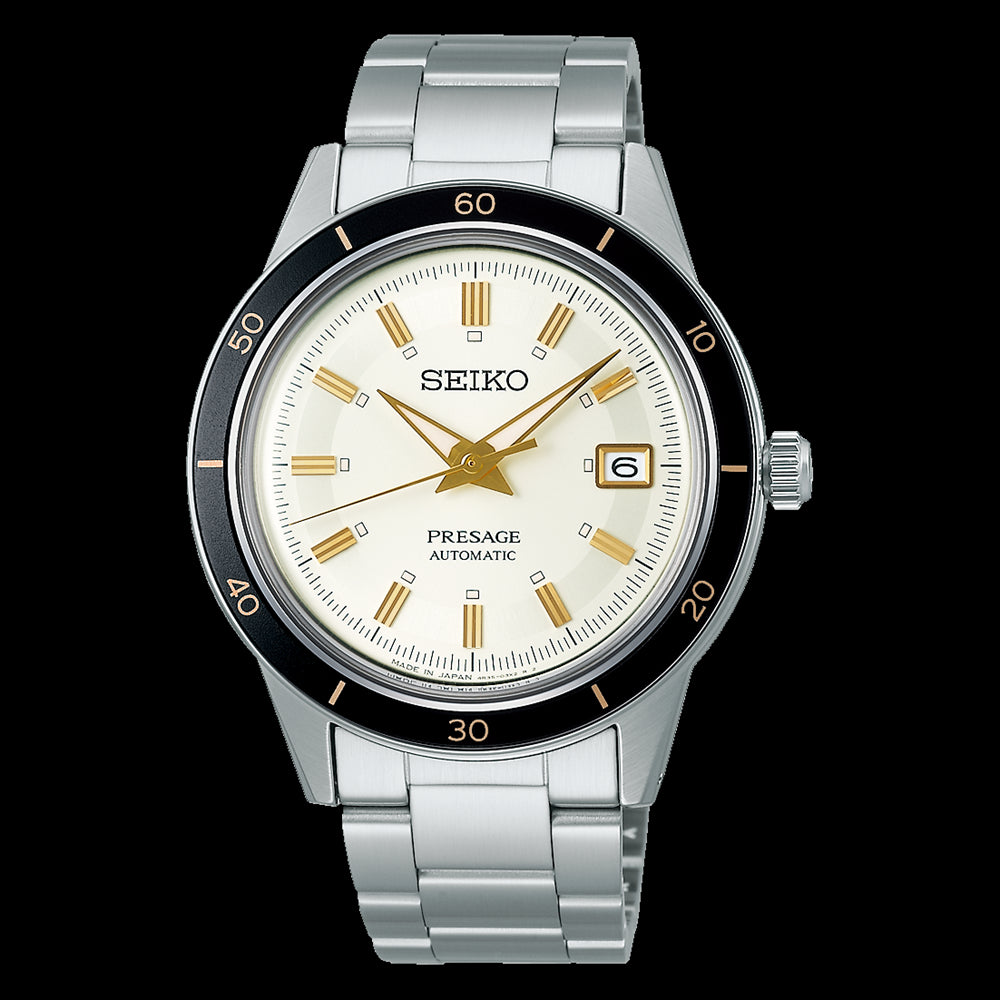 Seiko Presage 60s style automatic watch