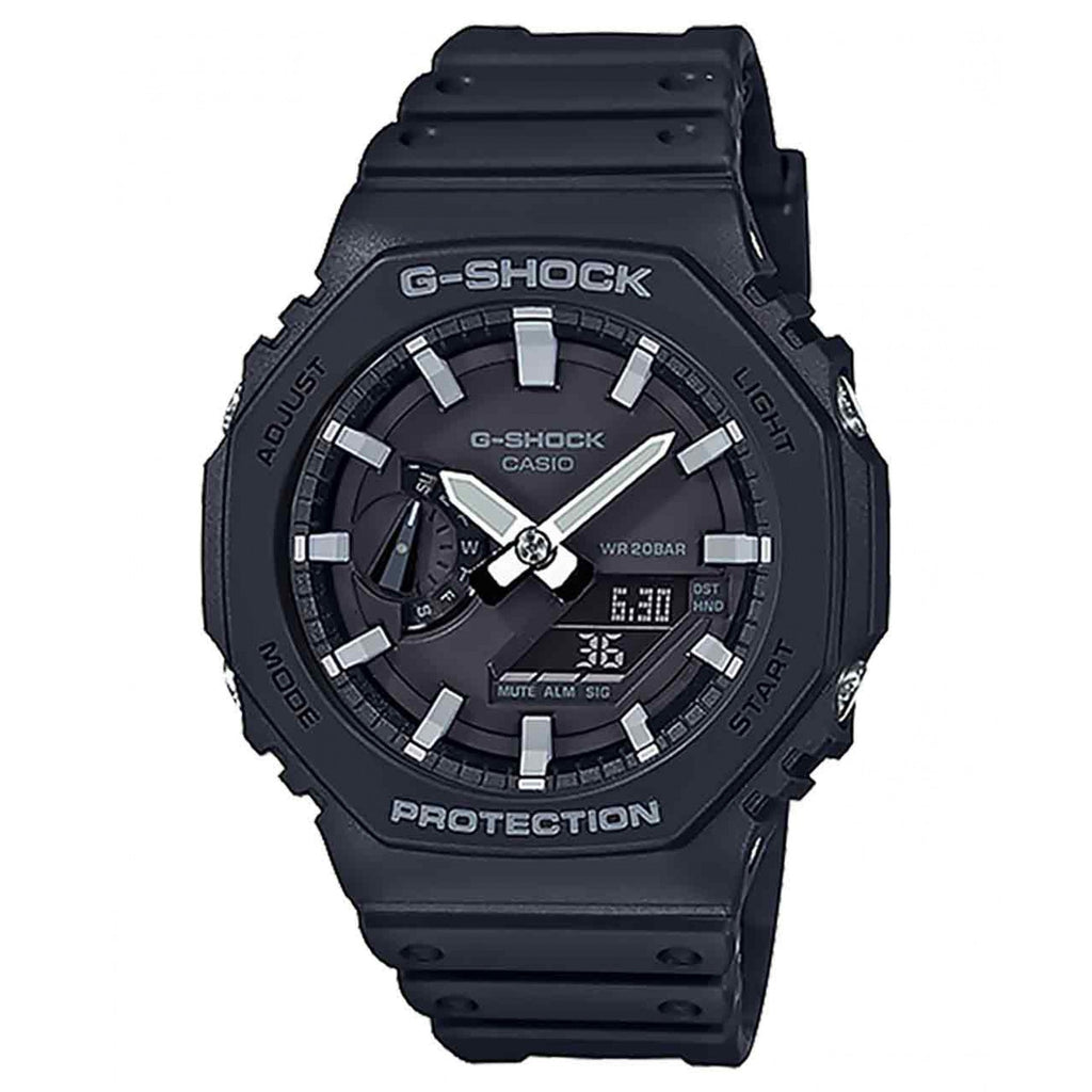 Black G Shock carbon core series watch