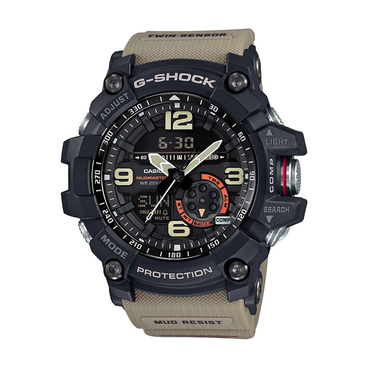 GG1000-1A5 Casio G-Shock Mudmaster Analogue Digital Watch