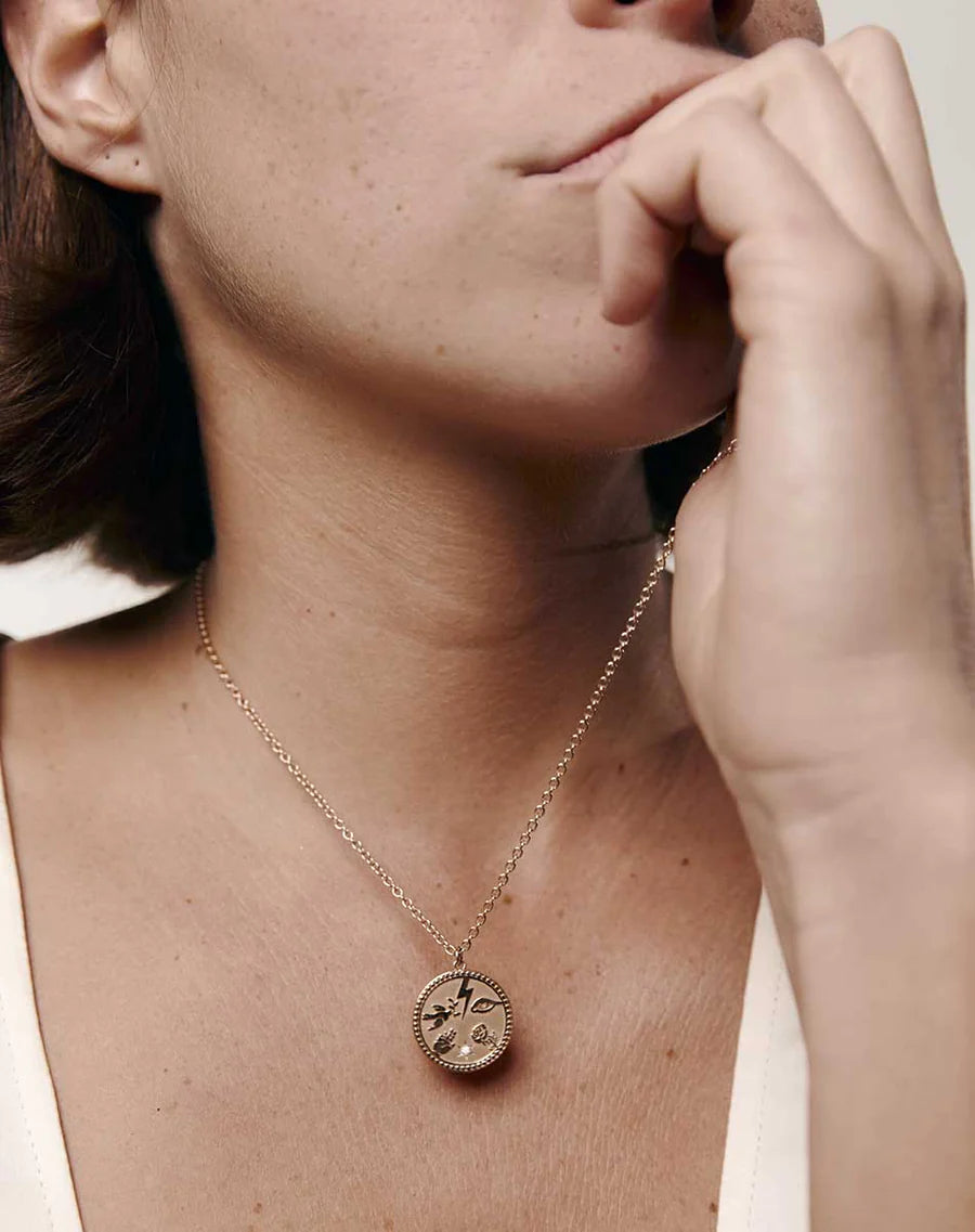 Meadowlark Talisman Necklace - View 2 | Wrights Jewellers NZ