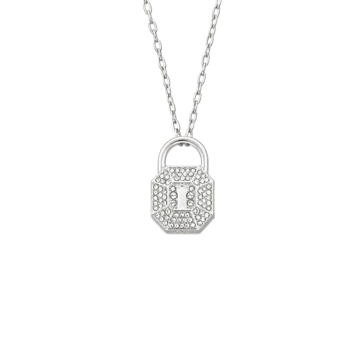 Swarovski Surely Lock Pendant Necklace | Wrights Jewellers NZ
