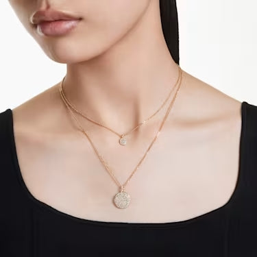 Swarovski Meteora Necklace, worn by a model