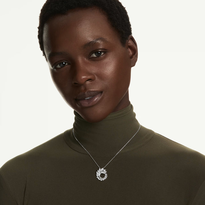 Swarovski Mesmera Marquise Cut Circular Pendant - View 2