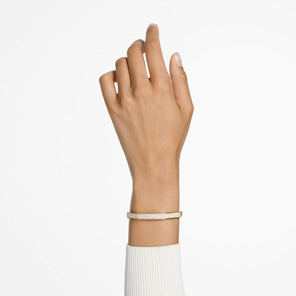 Swarovski Dextera Bangle, worn on a models arm
