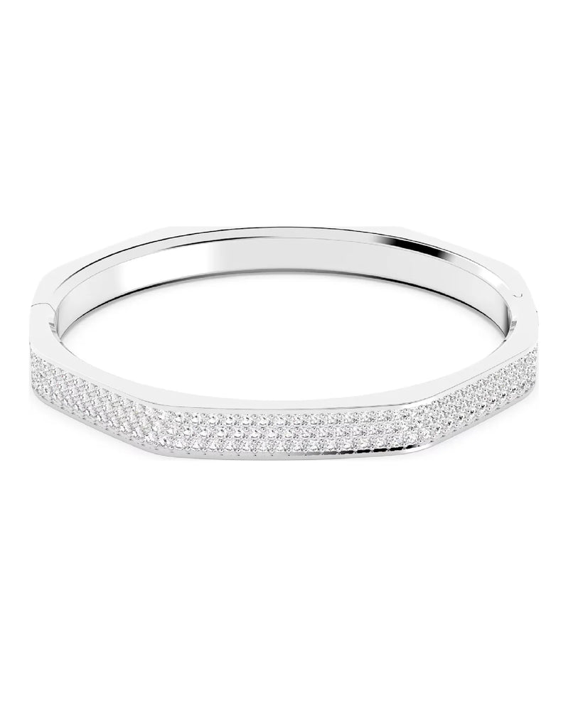 Silver Swarovski Dextera bangle