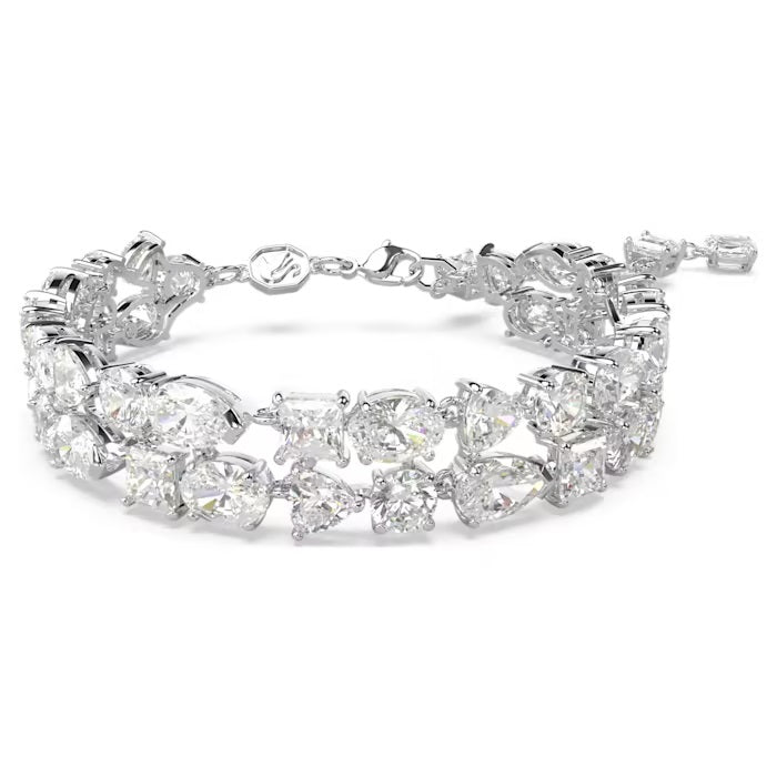Swarovski double-strand crystal bracelet