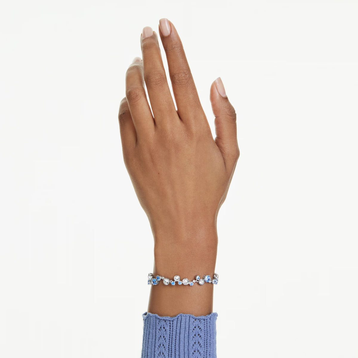 Swarovski Constella blue bracelet detail